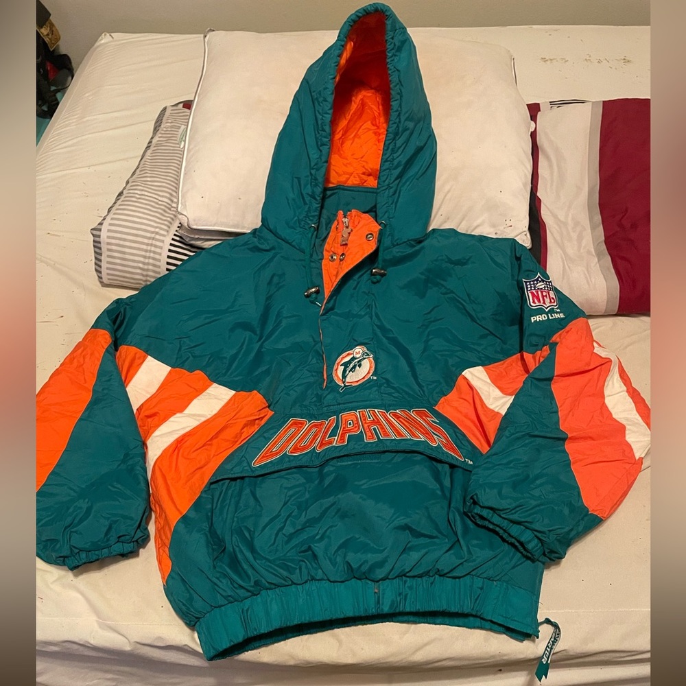 Vintage Miami Dolphin’s ProLine Starter Jacket